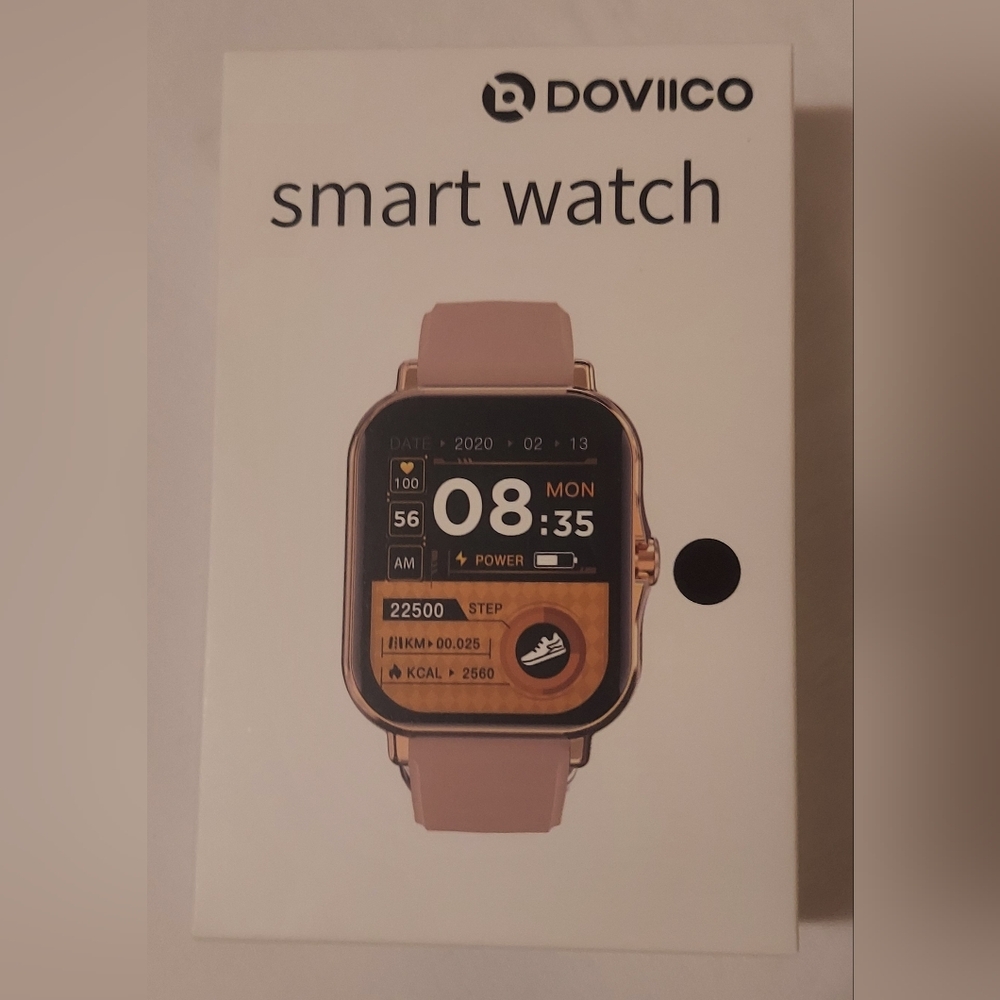 NEW Smart Watch By Doviico In Black